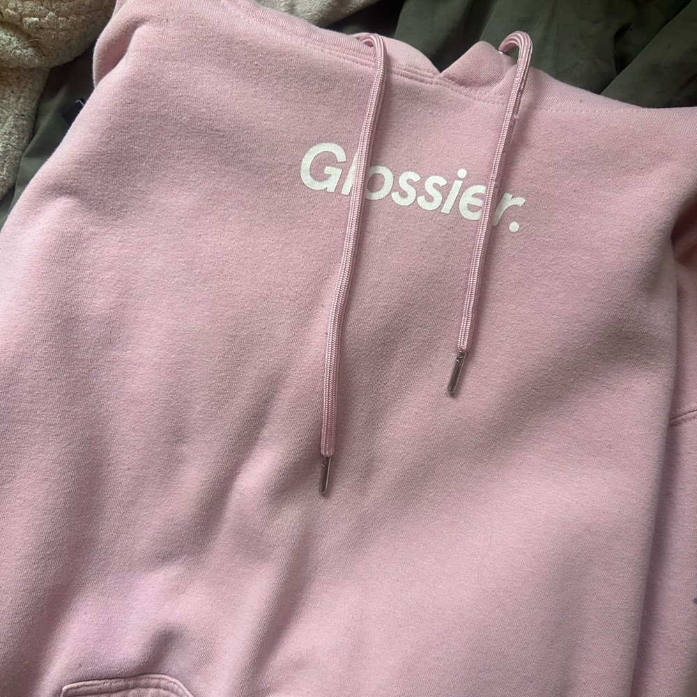 Glossier Pink Hoodie